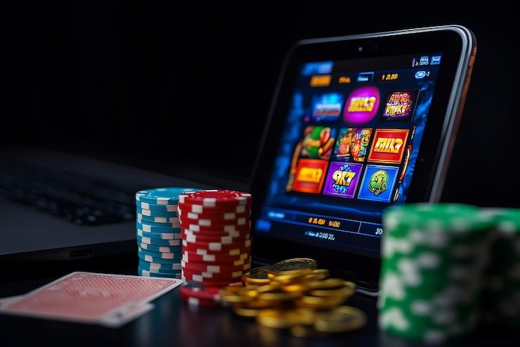 Antarmuka aplikasi Android platinmods menampilkan hasil dadu dan saldo pemain